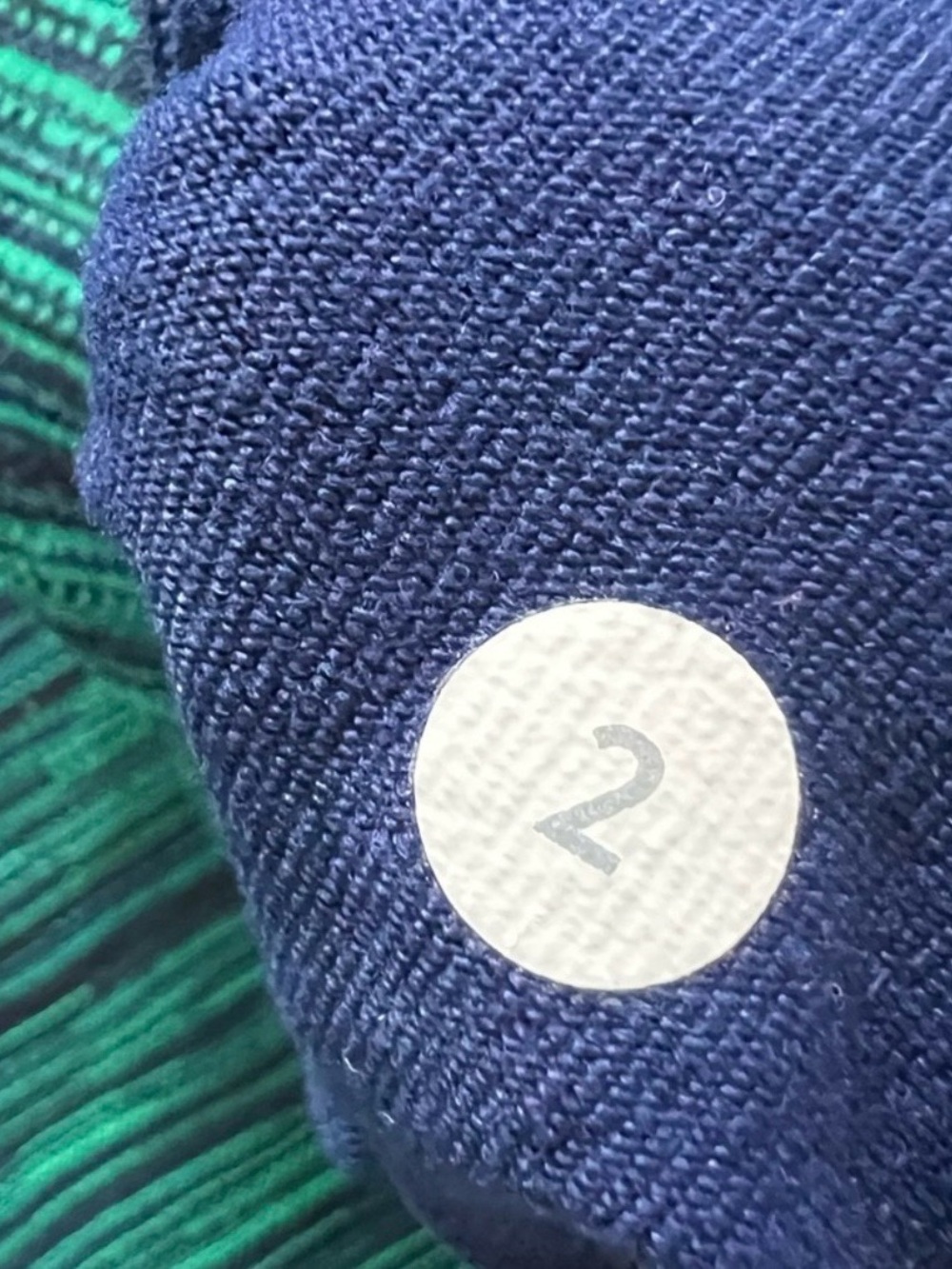 Lululemon Precision Jacket Cyber Jungle Hero Blue Size 2 - Picture 9 of 12